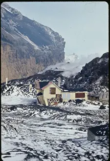 Volcanic Feature Prints: Lava Cooling and Smoking