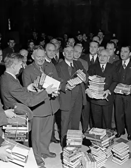 Giving Prints: Law Makers Donate Books for Service Men