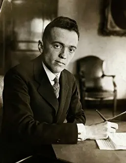 Edgar Hoover Prints: Law Student J. Edgar Hoover