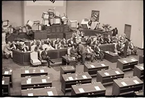 Lawmakers Set Up Barricade at National Assembly