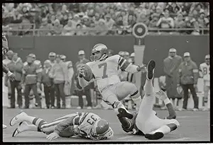 Lawrence Taylor Playing Hard Against Ron Jaworski