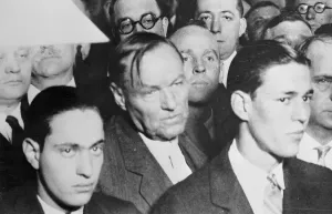 Trial Prints: Lawyer Clarence Darrow with Murders Leopold and Loeb