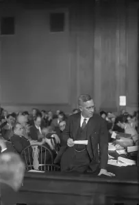 Defendant Prints: Lawyer Lee Parson Davis During the Rhinelander v. Rhinelander Trial of 1925