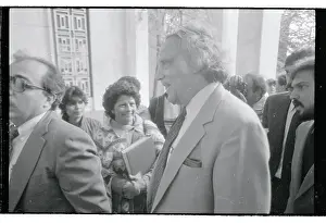 Hartford Prints: Lawyer William Kunstler Arriving for Kidnapping Case