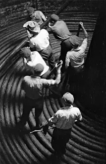 Unusual Angle Prints: Laying Pipeline