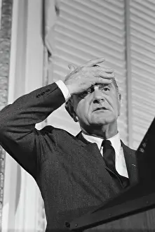 Huty25542 Prints: LBJ At The National Press Club, 1969