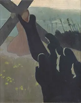 Mary Prints: Le Calvaire Ou Montee Au Calvaire