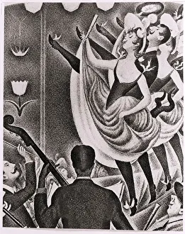Orchestra Prints: Le Chahut by Georges Seurat