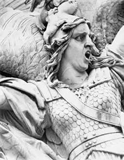 Allegorical Figure Prints: Detail of Le Depart de 1792 on the Arc de Triomphe