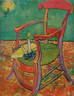 Prints of Le Fauteuil De Gauguin, 1888. From Van Gogh Paintings, introduction by Graham Reynolds. (Lindsay Drummond, Ltd and Les Editions du Chene, London and Paris, 1947) Echoes of Genius: Timeless Reproductions of a Master’s Vision: Le Fauteuil De Gauguin