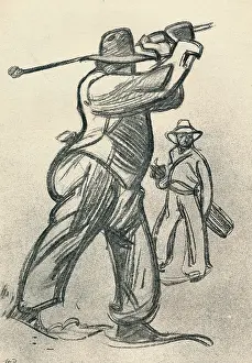 20th Century Prints: Le Joueur De Golf
