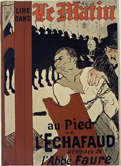 Henri Prints: Le Matin: At the Foot of the Scaffold, 1893. From a private collection