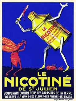 Pesticide Prints: Le Nicotiné de St. Julien
