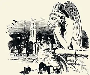Le stryge, Notre Dame