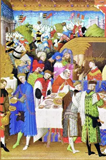 The Pierce Archive Prints: Le Tres riches heures du Duc de Berry - January