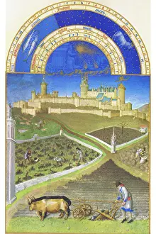 The Pierce Archive Prints: Le Tres riches heures du Duc de Berry - March