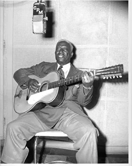Lead Belly In The Studio