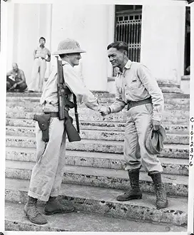 Congratulating Prints: Leader Of Philippine Guerilla Forces