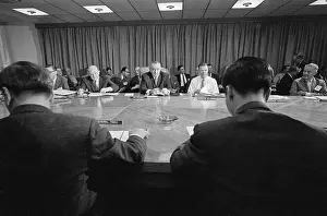 Guam Prints: Leaders Meeting At A Large Conference