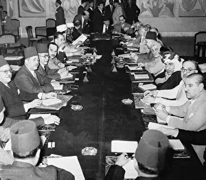 Syria Prints: Leaders Seated at Arab League Conference