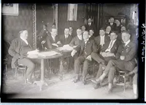 Steel Prints: Leaders at Steel Strike Meeting
