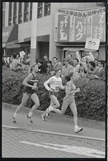 Leaders of Tokyo International Women's Marathon