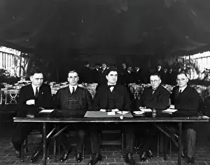 John L Prints: Leaders of United Mine Workers Union