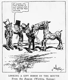 Congress Prints: League Of Nations Political Cartoon