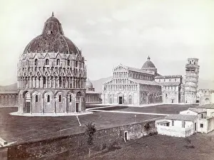 Leaning Tower & Cathedral at Pisa