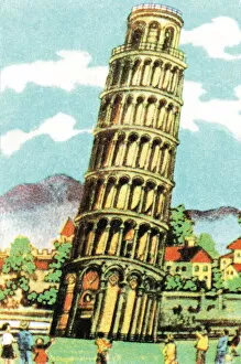 Images Dated 24th September 2003: Leaning Tower of Pisa