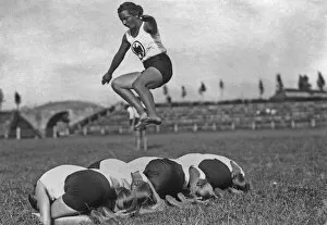 Henry Miller News Picture Service Gallery: Leaping Athlete