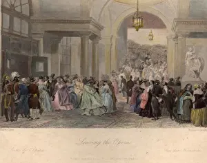 Opera House Prints: Leaving The Opera
