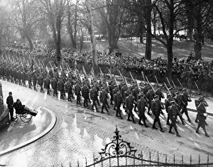 Historical Central Press Art Prints Gallery: Leaving Rhine