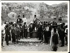 Colonialism Prints: Lebanese Soldiers Learn Riflery