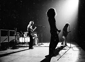 Led Zeppelin Performs In 1972