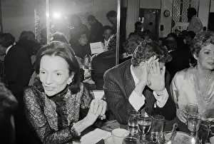 Lee Radziwill Attending Party