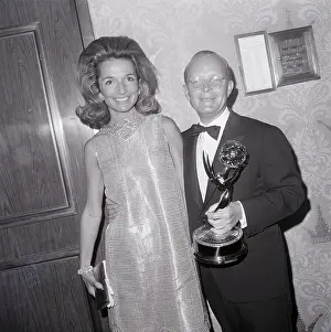 Lee Radziwill and Truman Capote at Emmys