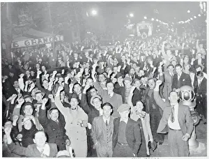 Enthusiasm Prints: Leftists Celebrating Election Victory