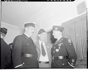 Milwaukee Prints: Three Legionnaires Conversing