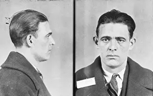 Suspect Prints: Legs Diamond Mug Shot