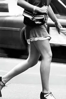 Arc0006559 Prints: Legs In A Mini Skirt