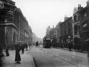 Horse-drawn Trams (Horsecars) Gallery: Leicester Street
