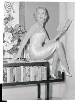 Leigh Snowden Sitting with Book