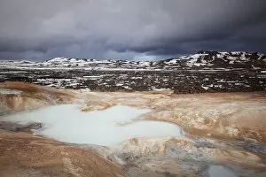 Volcano Collection: Leirhnjukur, Krafla caldera, Myvatn, North Iceland, Iceland, Europe