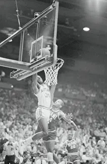 Dayton Prints: Len Bias Dunking Basketball