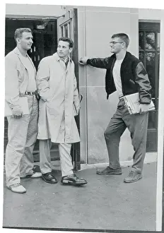 Lafayette Prints: Len Dawson Talking With Friends