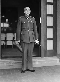Full Length Of Chiang Kai-Shek