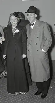 Full Length Portrait of Betty Furness and Jimmie Green