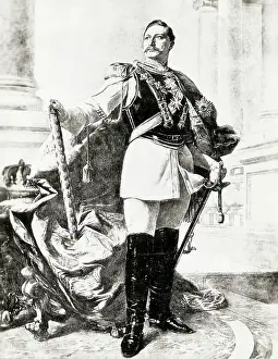 Wilhelm Ii Prints: Full Length Portrait Of William Ii