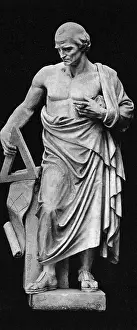 Full Length Statue Of Pythagoras
